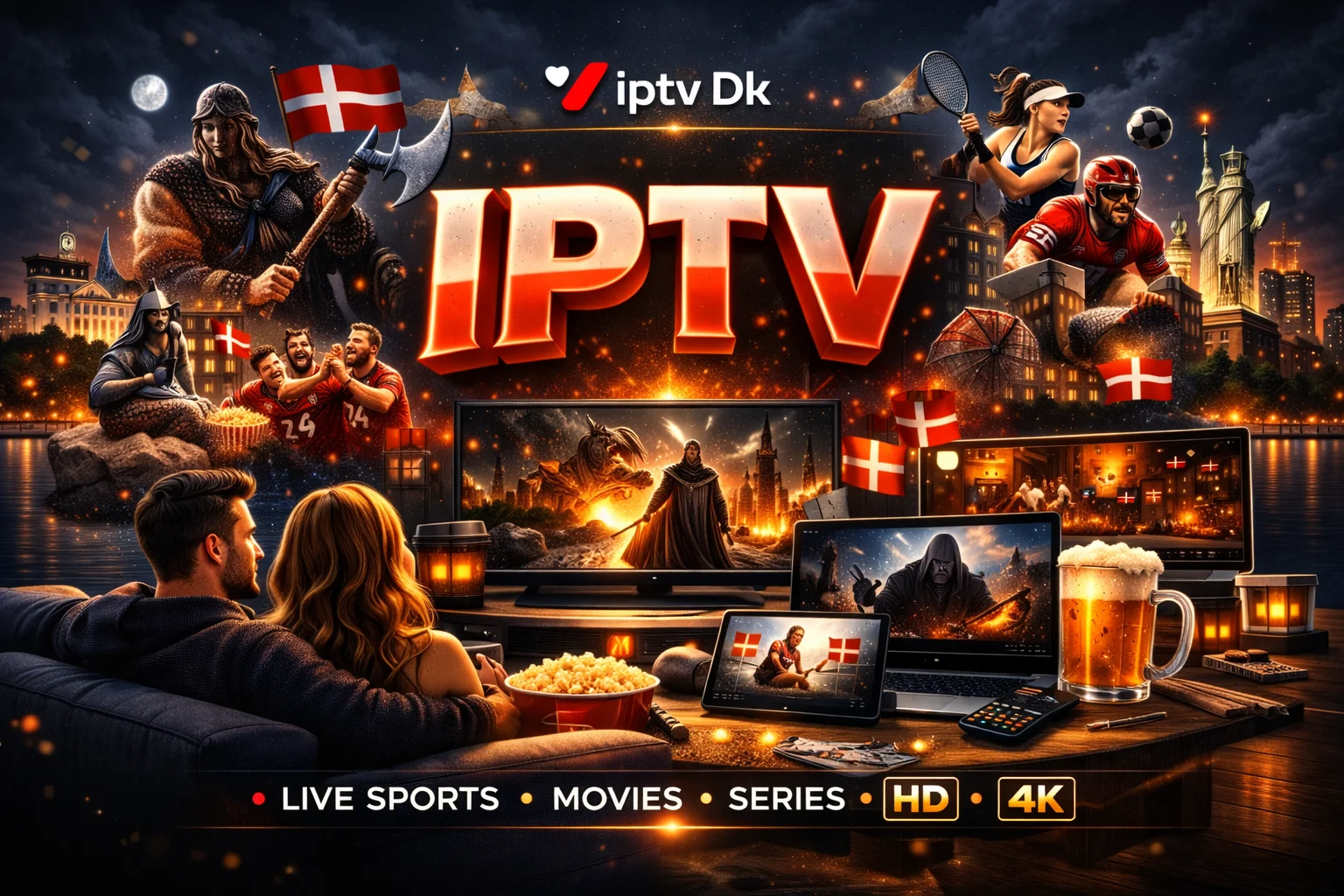 IPTV forklaret — sådan streamer du live TV via internettet på Smart TV og telefon