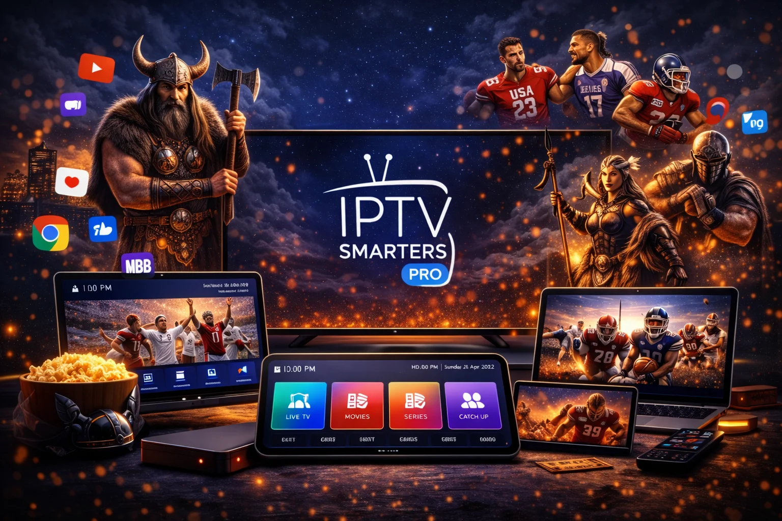 IPTV Smarters Pro opsætning guide 2026 — installer appen på Smart TV, Fire Stick og Android